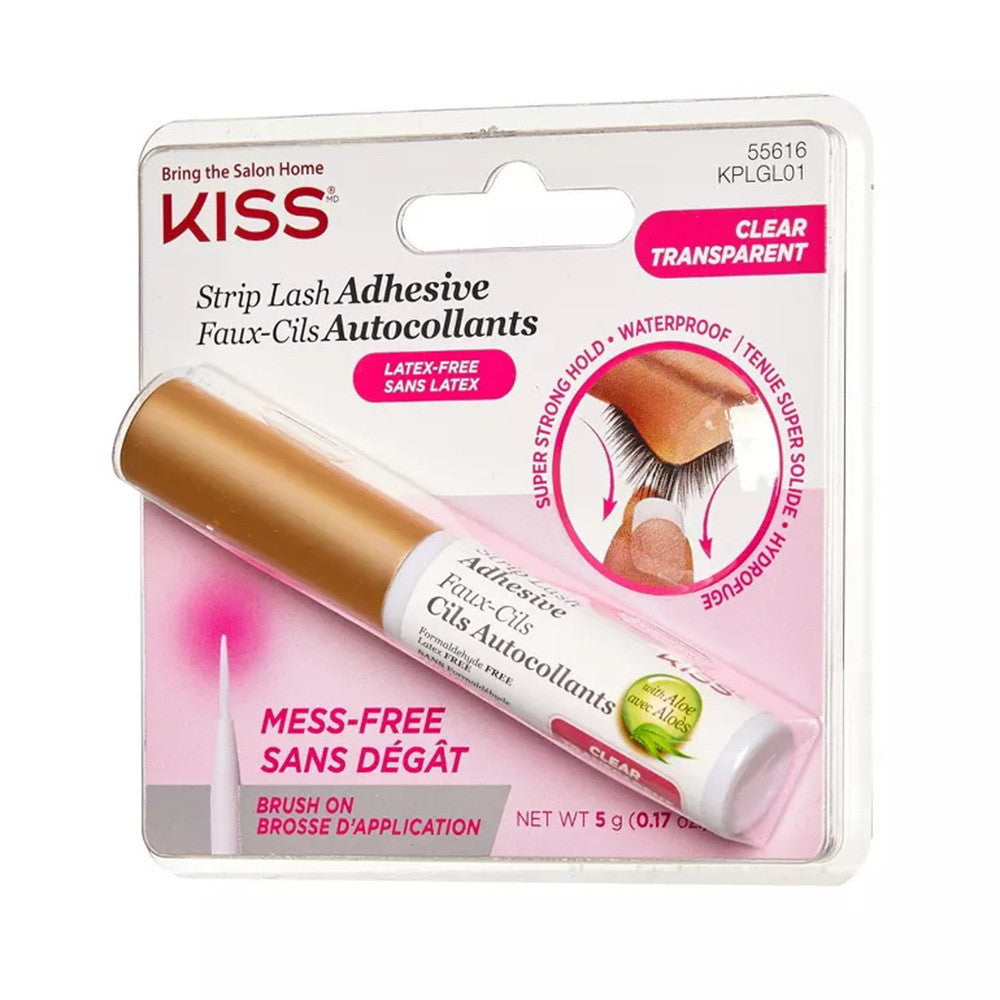 Ever EZ Lashes Strip Lash Adhesive Clear By Kiss, 1 Ea